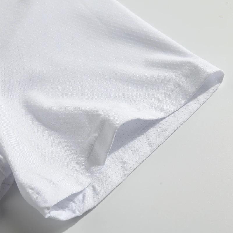 T-shirt de course réfléchissant à manches courtes en soie glacée, séchage rapide, été, mince et resp