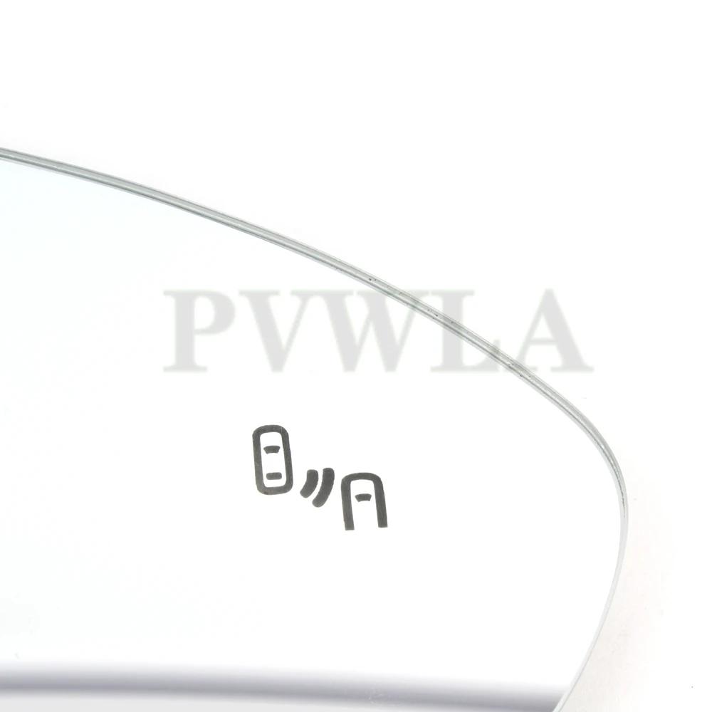 Rétroviseur latéral en verre pour porte avant, angle mort chauffé, pour VW Golf 7 7.5 2013 2014 2015