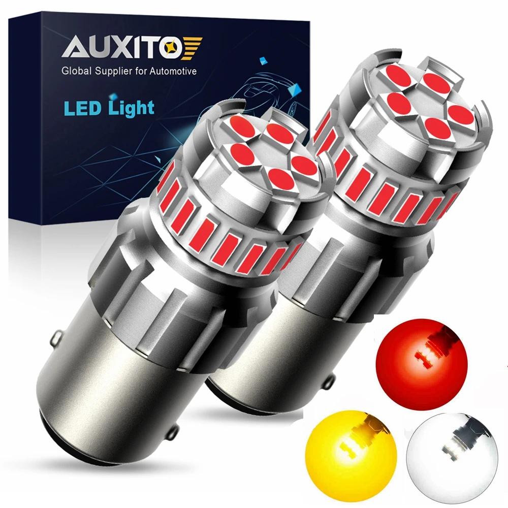 AUXITO 2X P21W BA15S LED 1156 7506 BAY15D 1157 P21/5W ampoule LED lumières de voiture Super lumineus