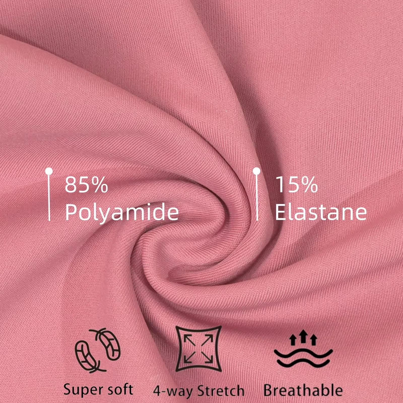 Leggings de gymnastique de couleur unie pour femmes, 3 pièces, taille haute, pantalon de Yoga, Fitne