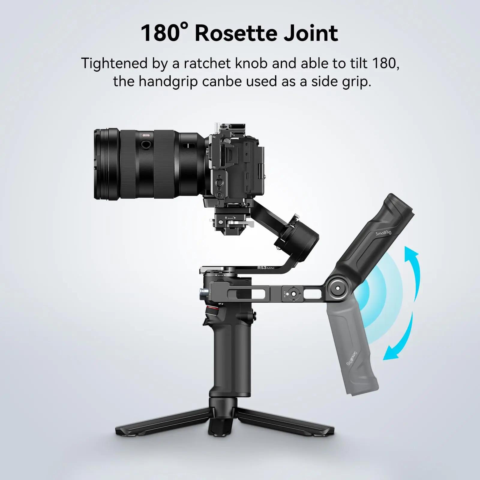 SmallRig RS3 Mini poignée réglable poignée pour DJI RS 3/Mini RS 4 Mini stabilisateur de poche à car