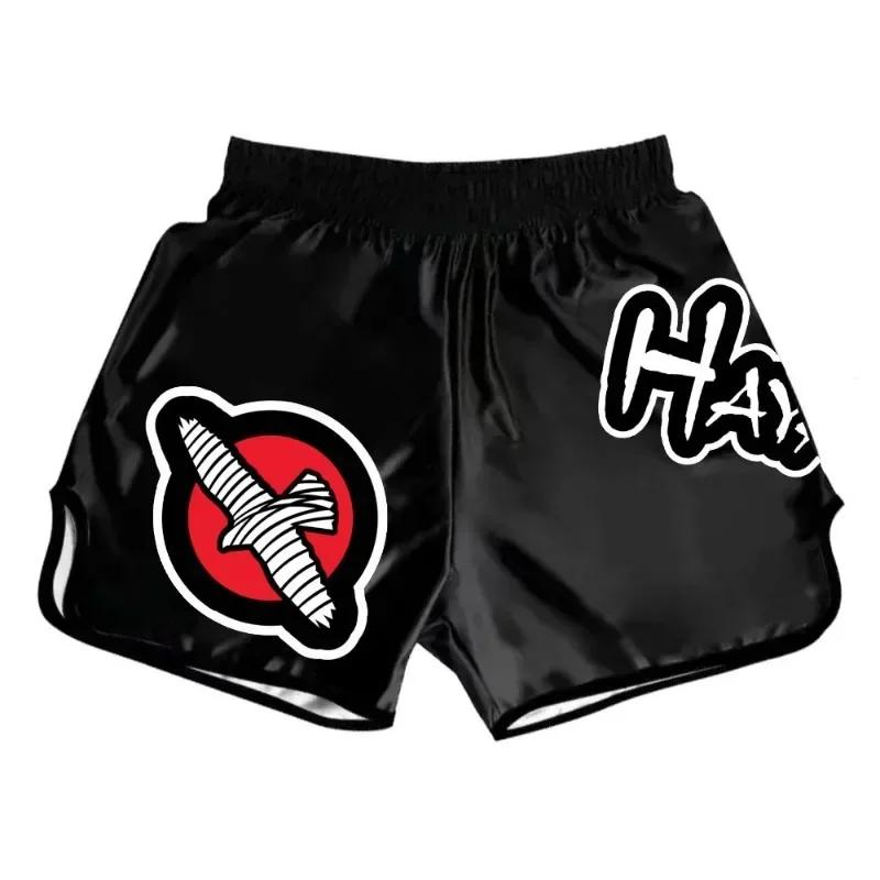 Short d'entraînement de boxe MMA, combat mixte, salle d'arts martiaux Sanda, entraîneur Muay Thai, s