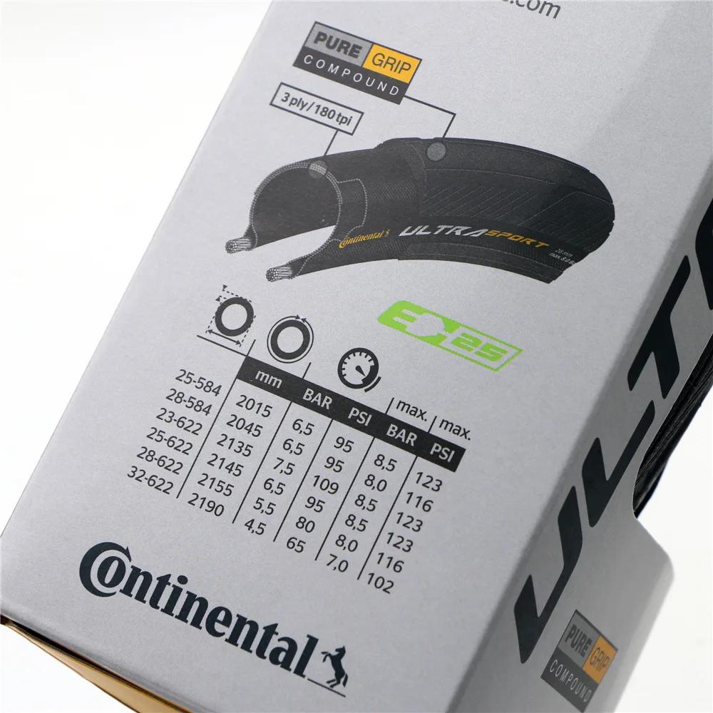 Continental ULTRA SPORT III pneu Original véhicule de route pliant Anti-crevaison pneus de vélo 700x