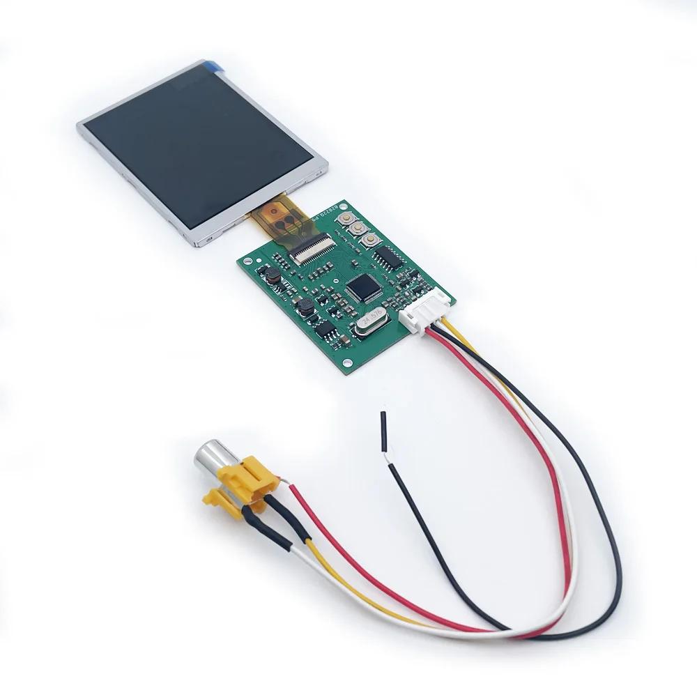 Kit de module d'affichage LCD TFT 3 pouces 320x240 avec entrée vidéo RCA 1 voie DC5V-12V pour écran