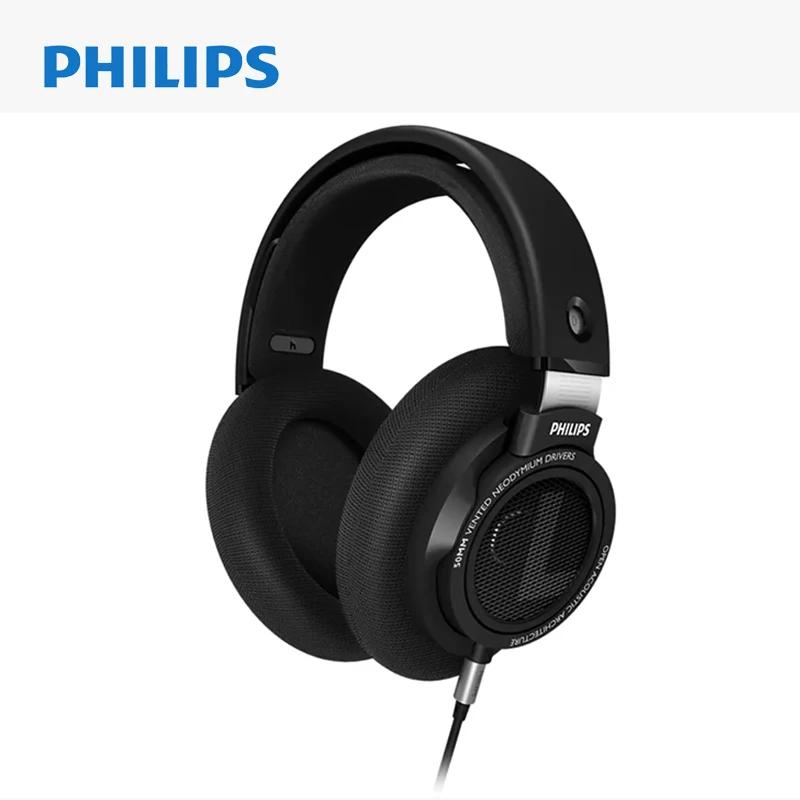 Philips SHP9500 casque filaire HiFi stéréo musique écouteur 3.5mm 6.3mm Interface ordinateur portabl