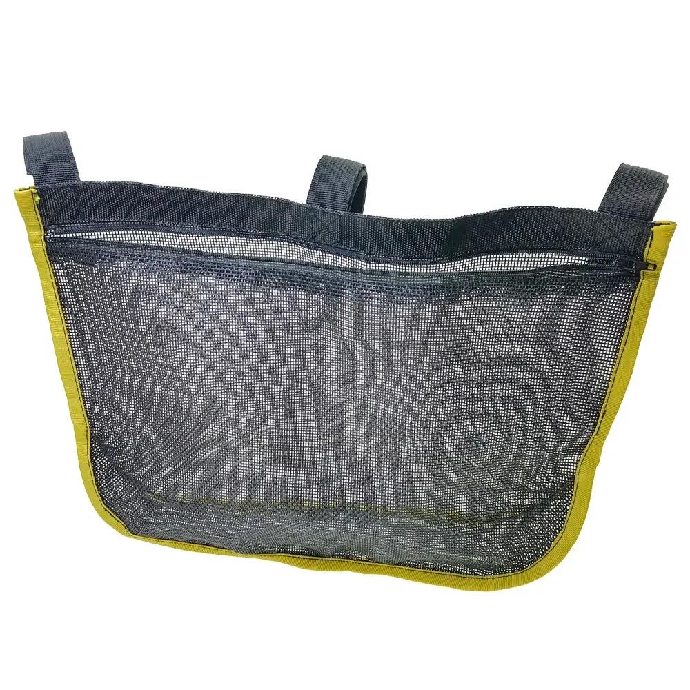 Sac de garde-corps de bateau Anti-UV, pochette en maille suspendue, sac de rangement pour Kayak, Yac