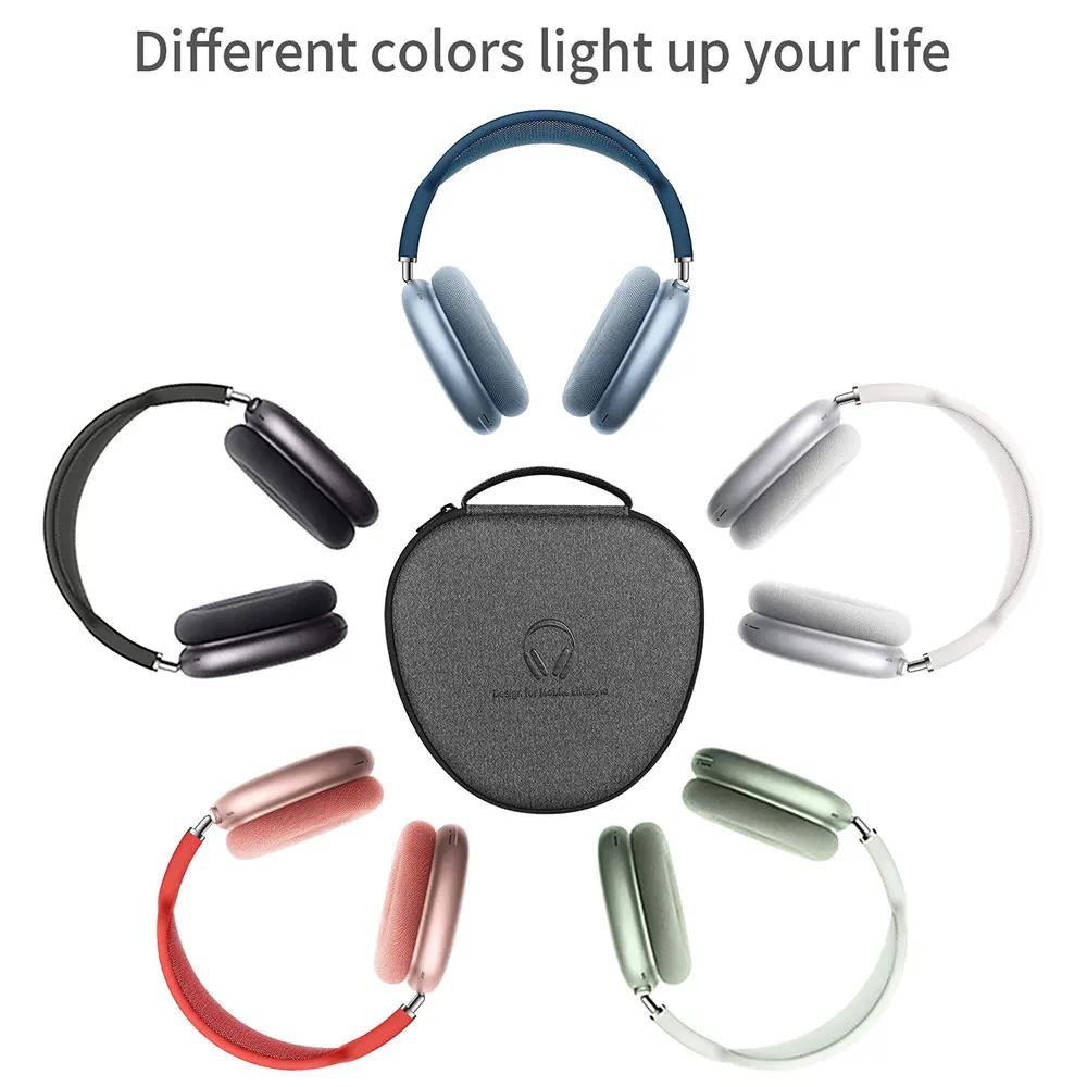 WiWU-Étui de Protection Intelligent pour Airpods Max, Sac Rigide Étanche, avec Veille existent, Port