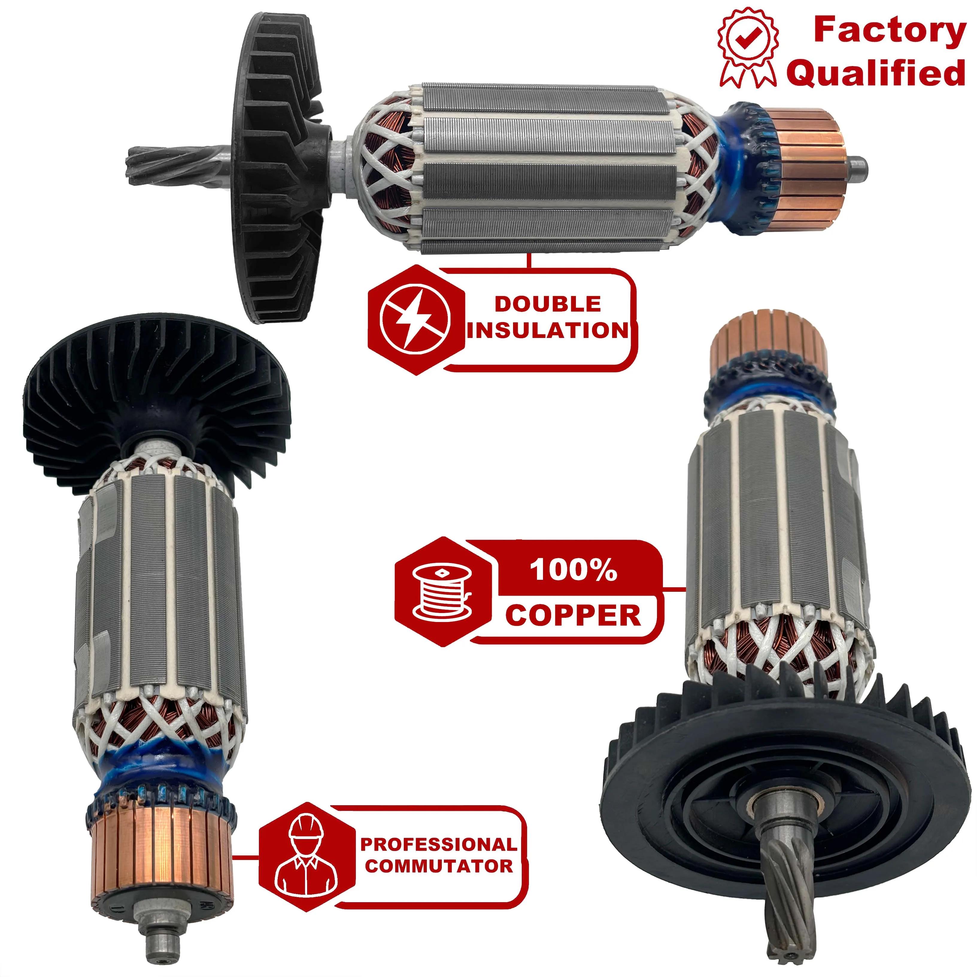 AC 220V 240V GKS190 GKS165 Induit Rotor pour BOSCH Scie Circulaire A Main Pièces de rechange Scie ci