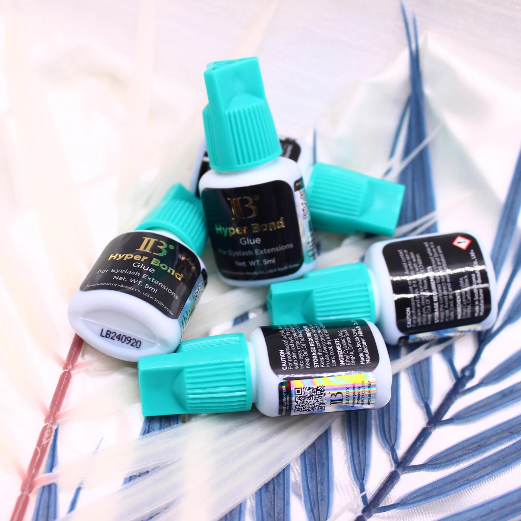 IBeauty – bouchon Cyan Hyper Bond, 5 bouteilles, fournitures pour Extensions de cils, colle, outils