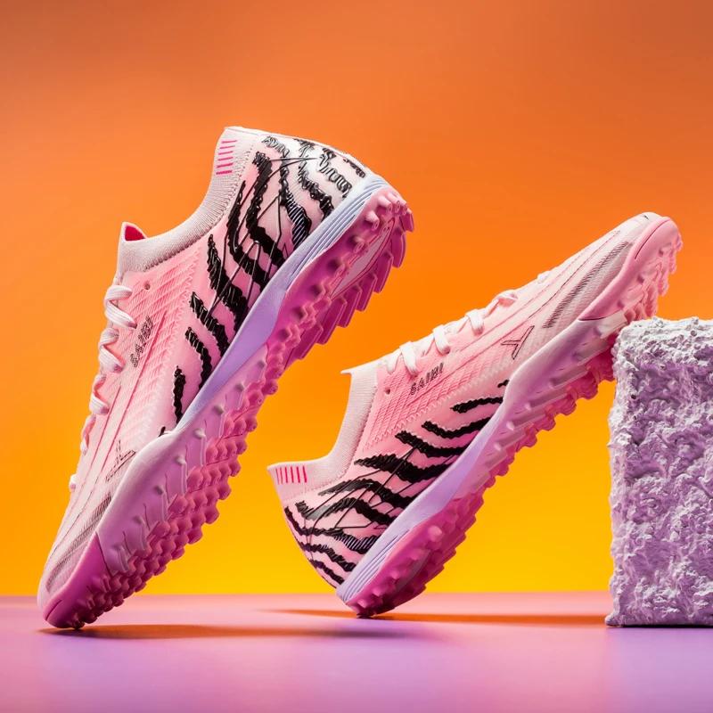 Chaussures de football de sport TF/FG de haute qualité, confortables, respirantes, personnalisées et