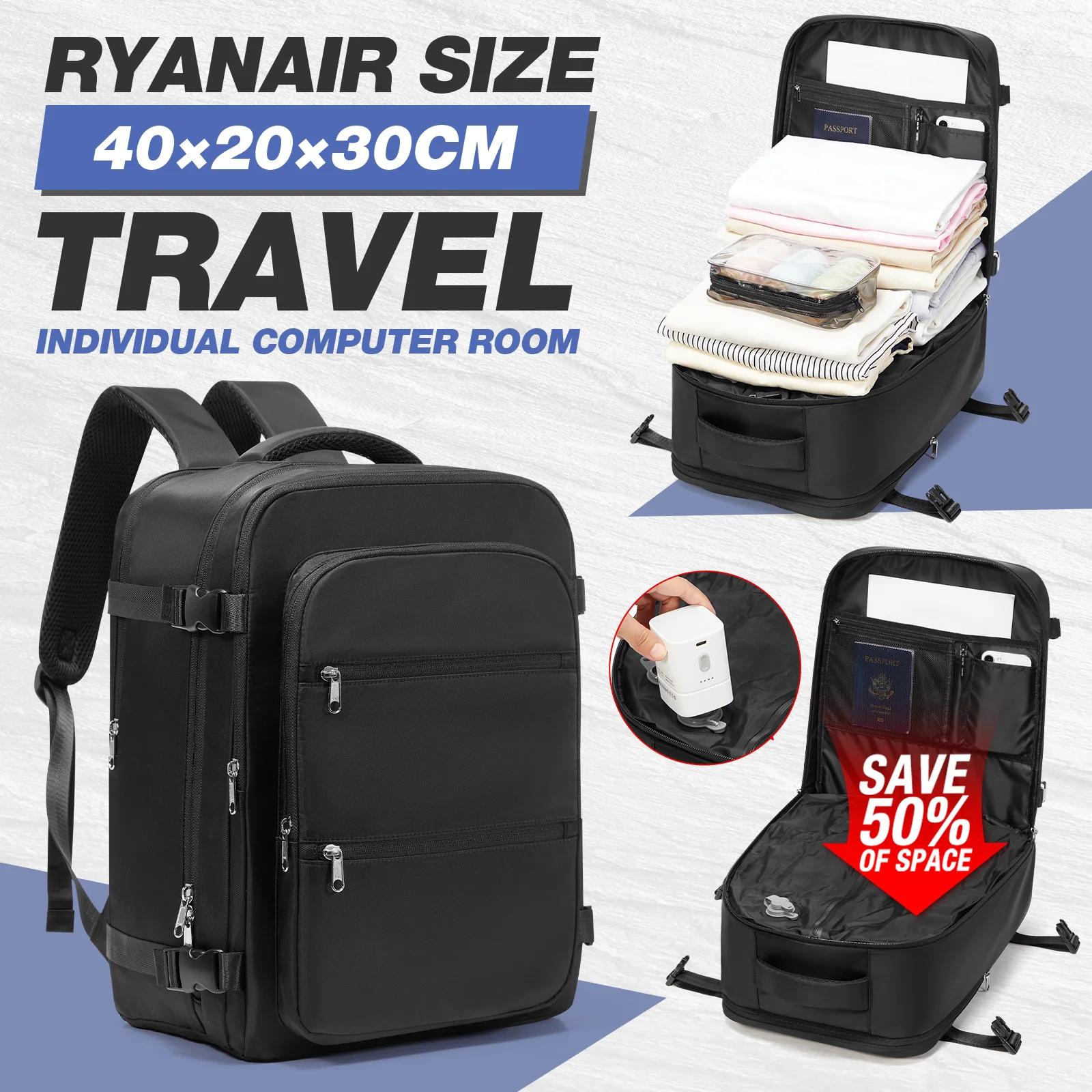 Sac de rangement sous vide, sac à dos Ryanair 40x30x20, sac à dos sous vide, sac à dos de voyage pou
