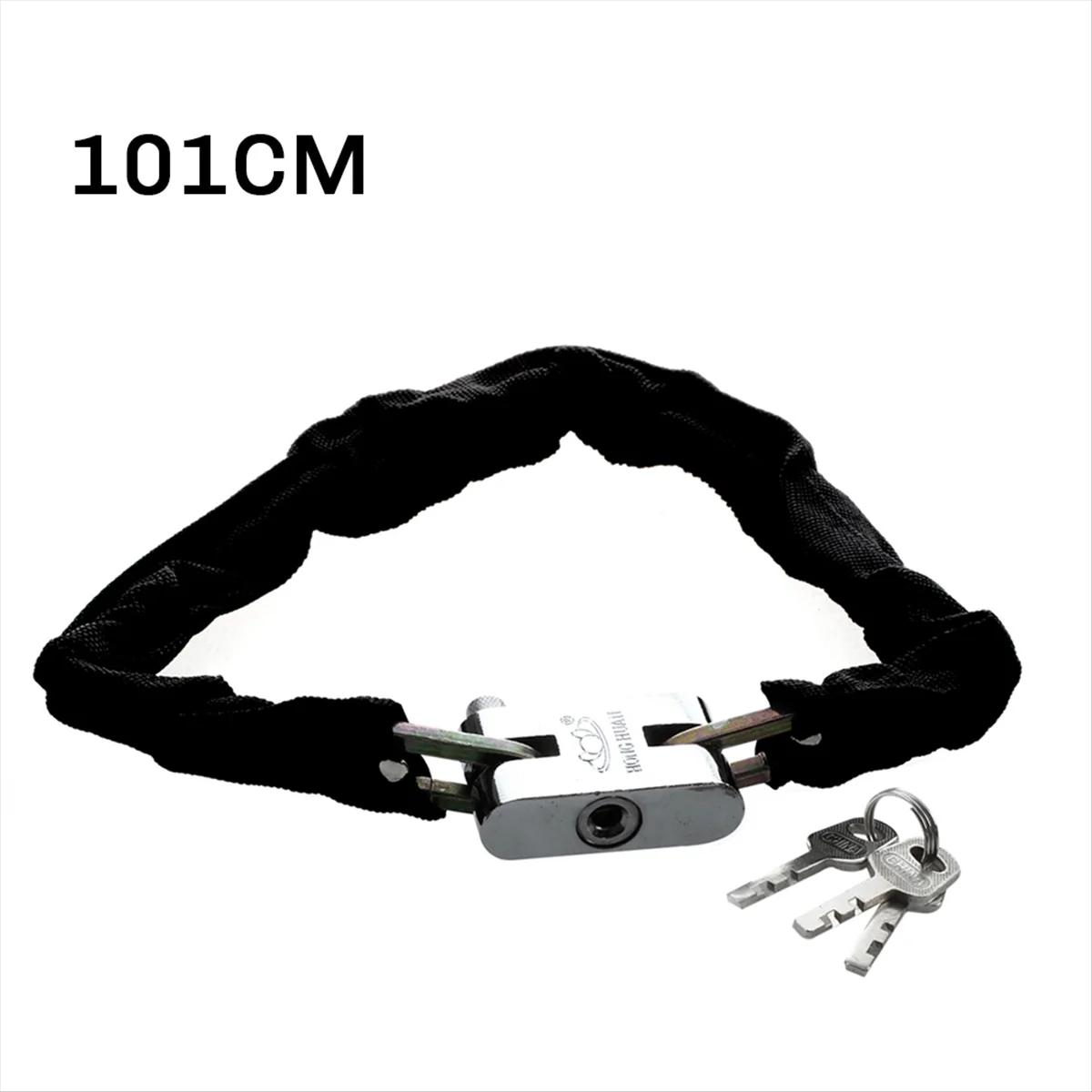 Serrure antivol en métal pour vélo de route et VTT, cadenas de sécurité rapide avec clé pour moto, 1
