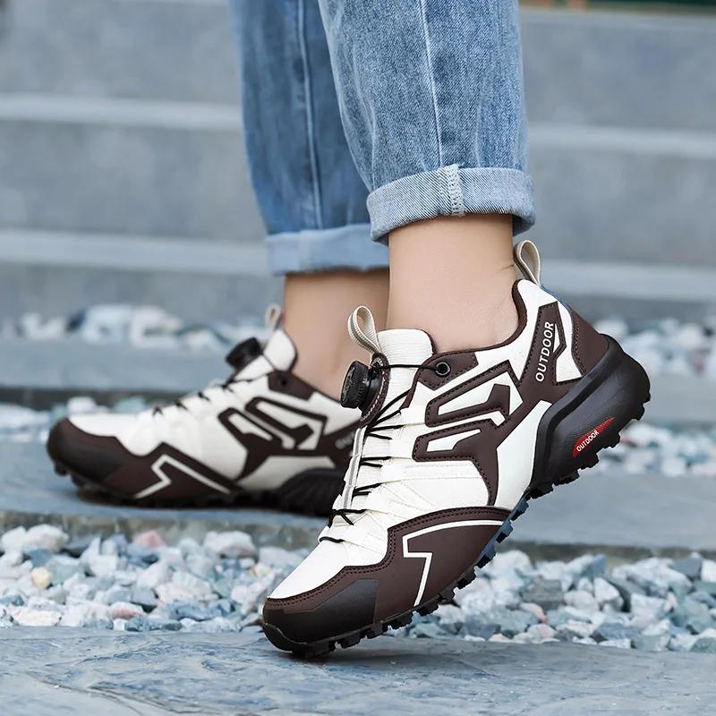 Chaussures de randonnée imperméables pour hommes et femmes, baskets de trekking, baskets d'extérieur