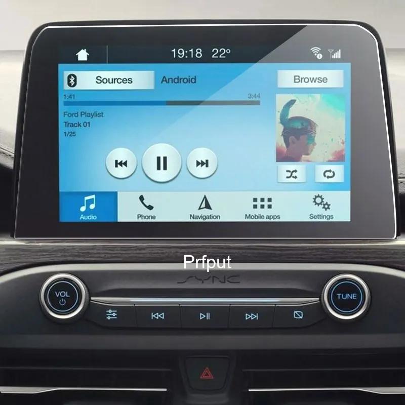 Verre trempé pour Ford Focus MK4 2018 – 2021, écran de Navigation GPS de voiture de 8 pouces, Film a