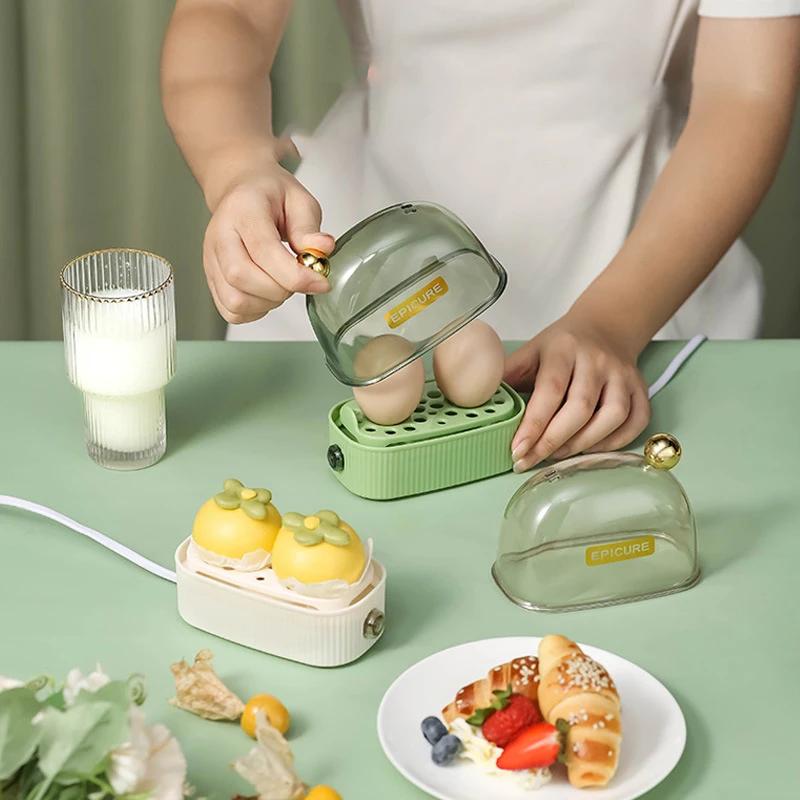 Cuiseur à œufs électrique multifonctionnel, mise hors tension automatique, mini cuiseur à vapeur, ma