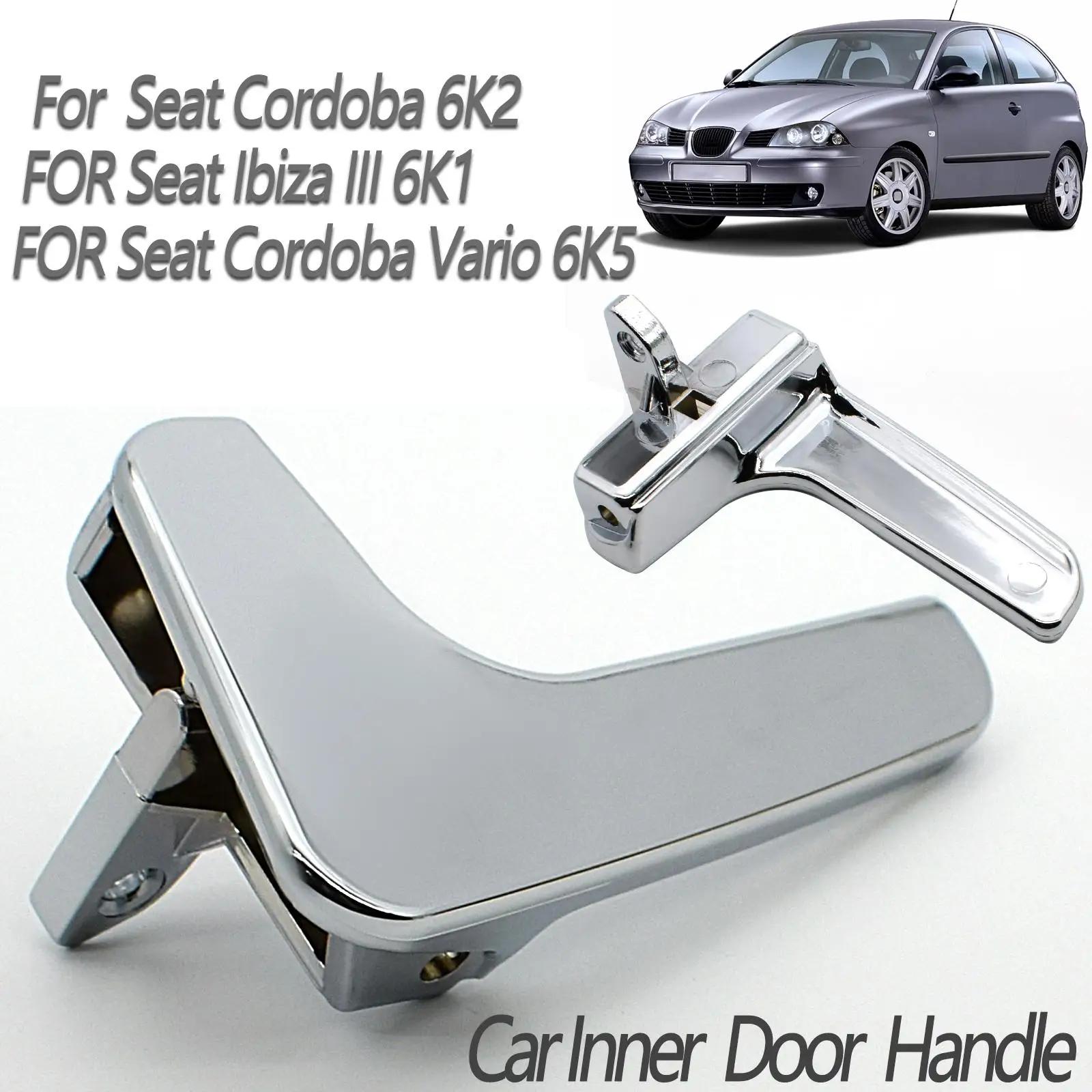 Poignée de porte intérieure de voiture, gauche droite, pour Seat Cordoba 6K2 Ibiza III 6K1 Cordoba V