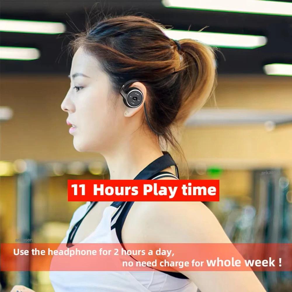 A6 petits écouteurs Bluetooth enrouler autour de la tête écouteurs sans fil confortables casques Blu