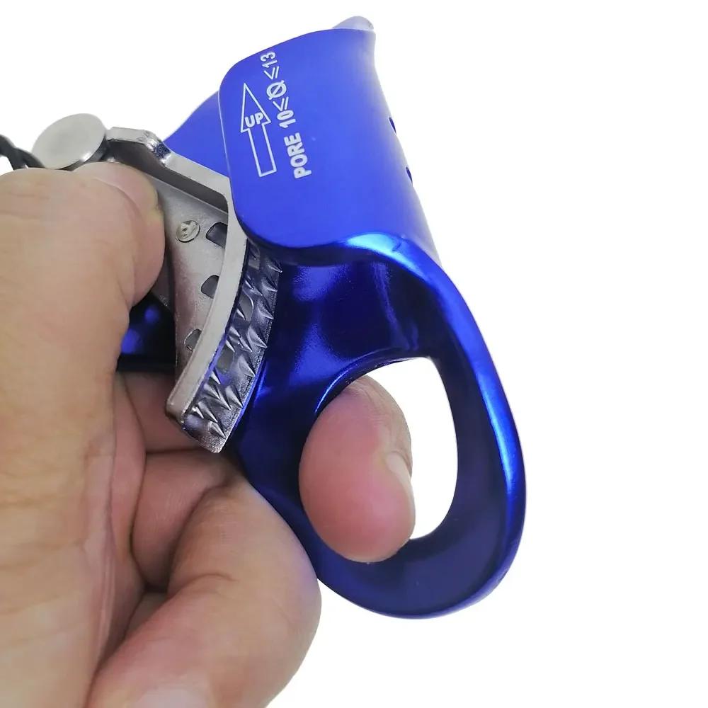 Ascenseur compact léger pour l'escalade, dispositif de sécurité auto-bloquant pour la protection con