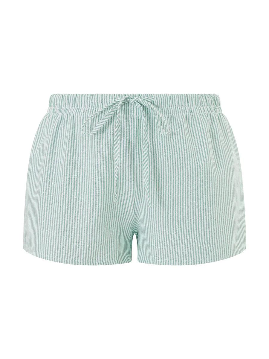 Short à rayures décontracté pour femmes, vêtements Y2K, proximité Wstring, taille élastique, coupe a