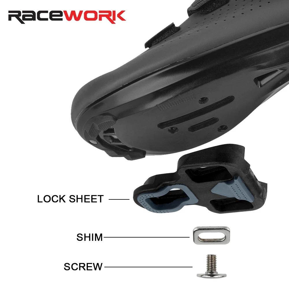 Racework – vélo de route en carbone Ultra léger, Double palier + DU Clipless pour Keo, autobloquant,
