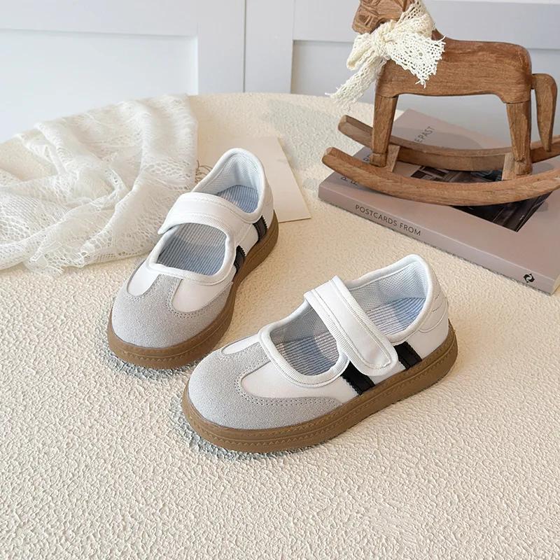 2025 enfants chaussures décontractées pour les filles printemps automne nouvelle mode Style coréen f