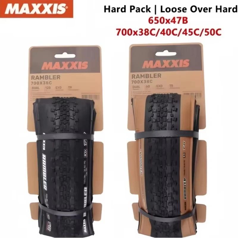 MAXXIS RAMBLER pneu de gravier 700x3 8/40C/45C 650x47B vélo pliant Cyclo-cross gravier pneu extérieu