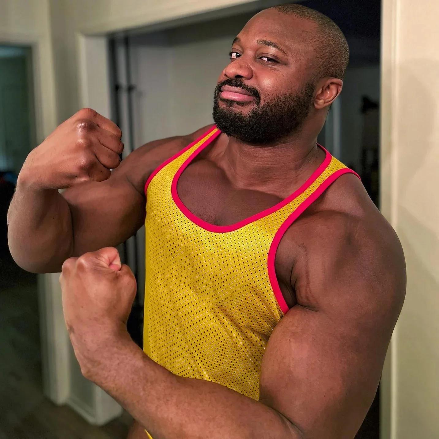 Débardeur de gymnastique d'été pour hommes, vêtements d'entraînement de Fitness, chemise ample sans