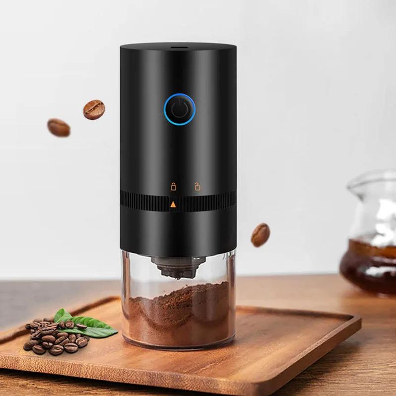 Moulin à café aste par USB, chargement parfait, réglages réglables, entretien facile pour les amateu