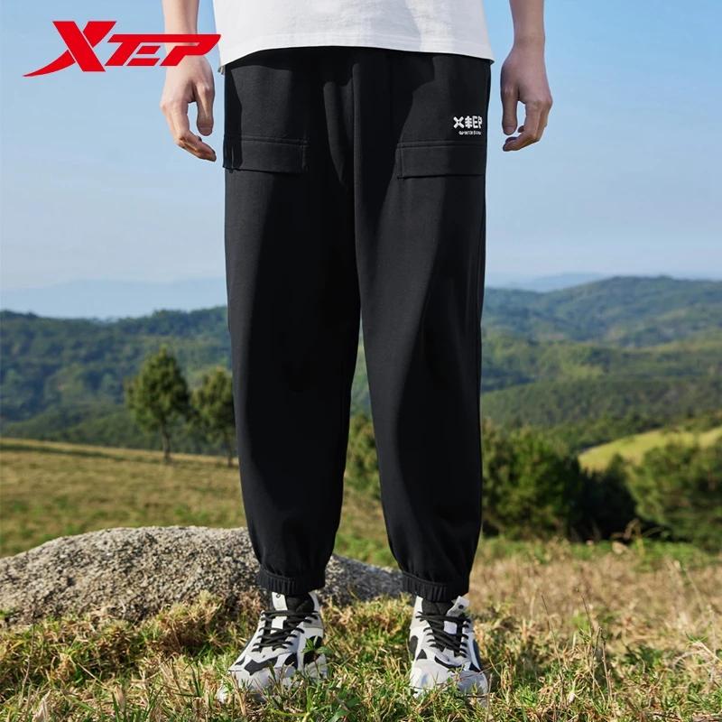 Xtep pantalons tricotés pour hommes été durabilité pantalons pour hommes formation décontracté confo