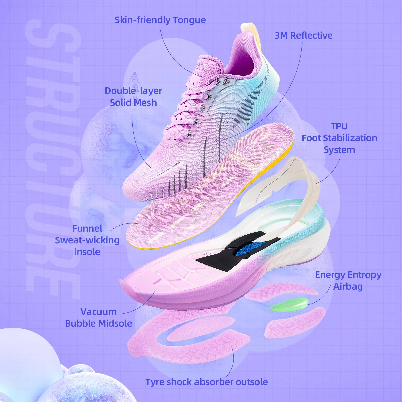ONEMIX-Chaussures de course pour femmes, baskets d'extérieur, de sport, d'athlétisme, de gym, de fit
