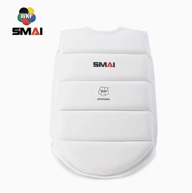 Protection poitrine karaté SMAI épaisse WKF - Équipement martial extérieur certifié sécurité
