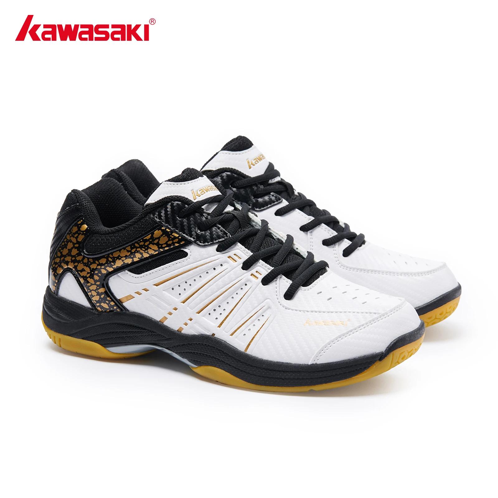 Kawasaki chaussures de Badminton professionnel chaussures de Sport antidérapantes respirantes pour h