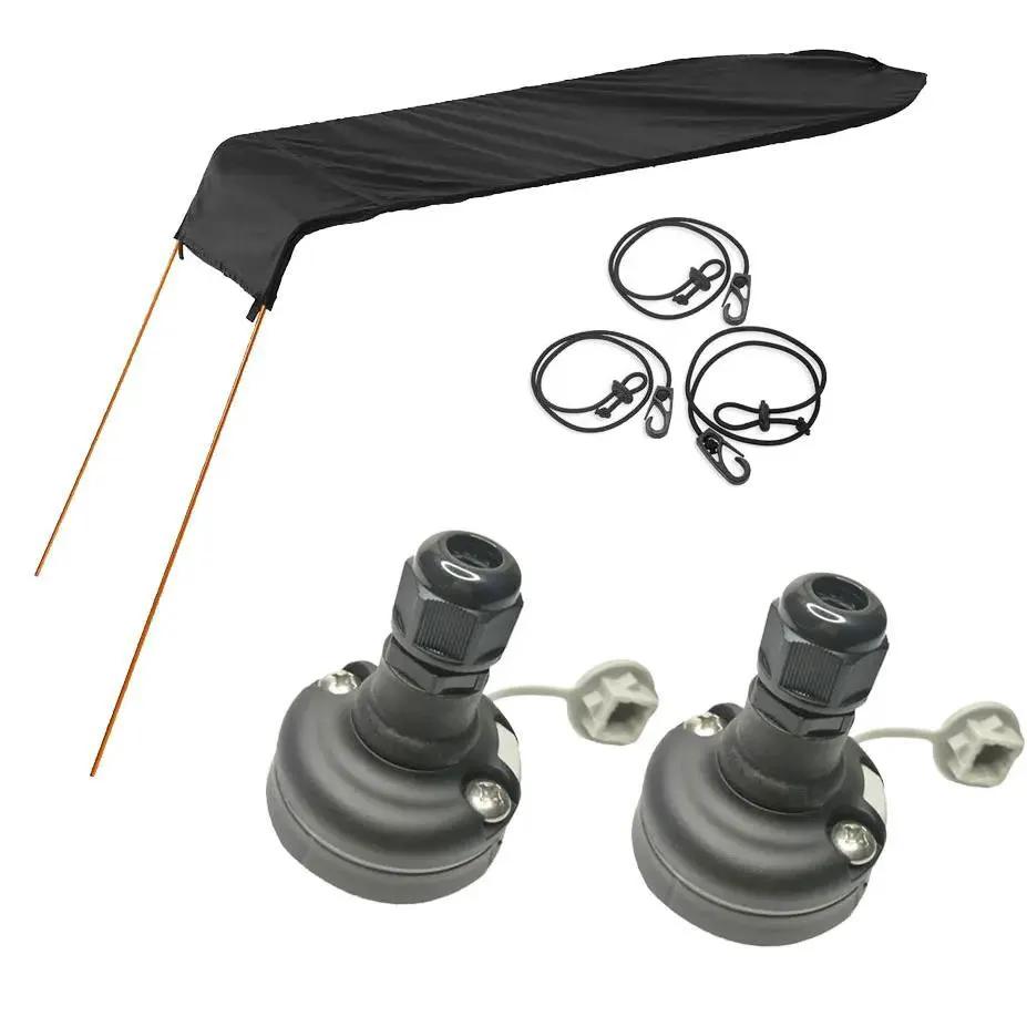 Pare-soleil pour Kayak, tente gonflable pour bateau, protection solaire contre la pluie, abri dérive