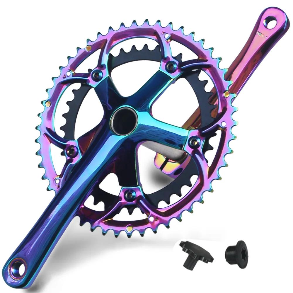 Pédalier de Vélo de Route avec Bras de Manivelle, Accessoire Astronomique, 50T/39T, Double Plateau D