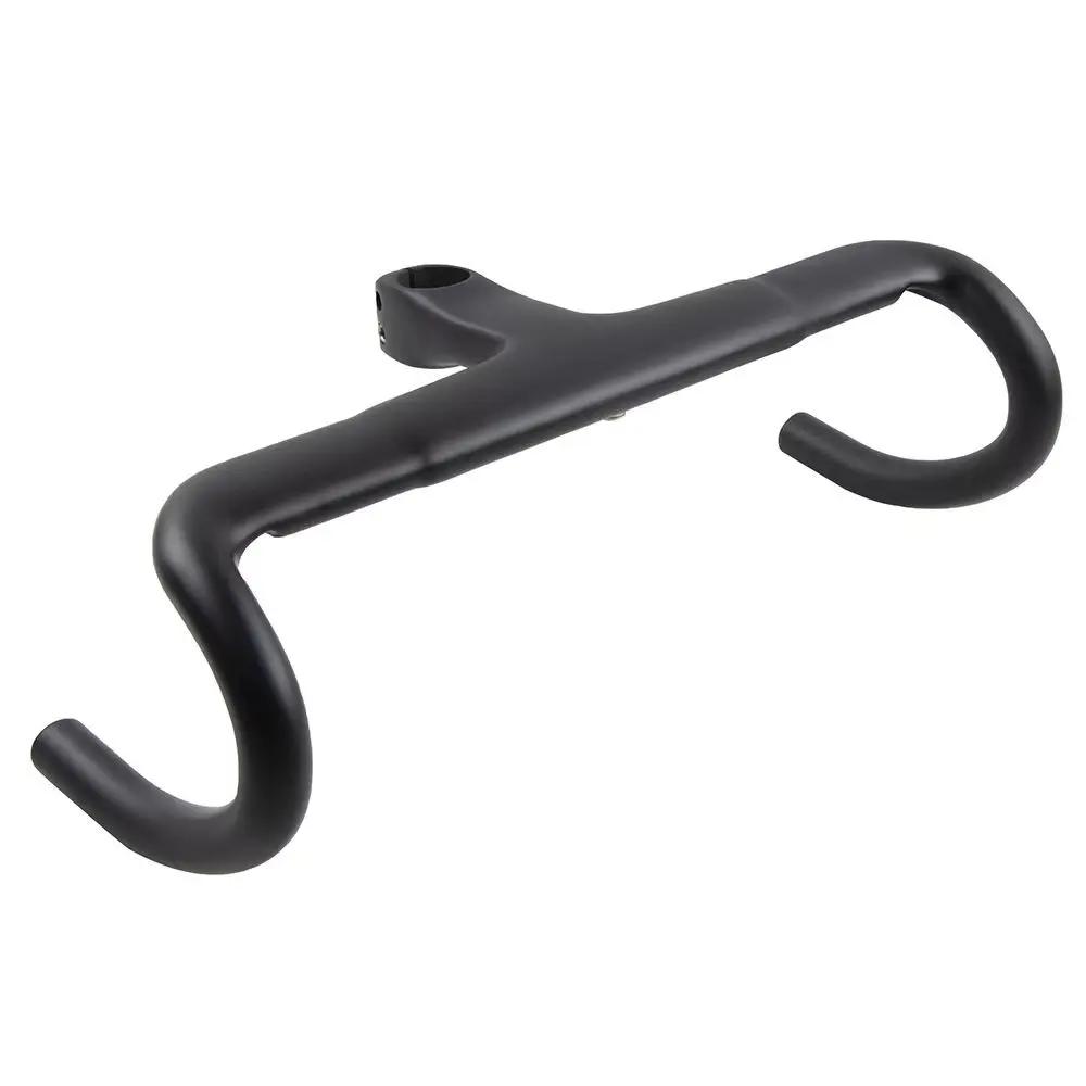 Le plus récent vélo de route de course aérodynamique mat UD guidon et tige en fibre de carbone intég