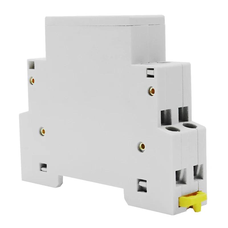 Voltmètre triphasé LED, Mini affichage numérique, compteur de tension modulaire 80-500VAC, Rail Din