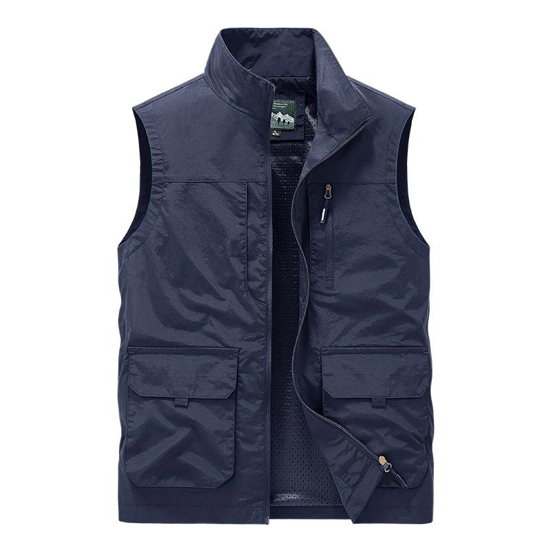Gilet de course à pied pour homme, respirant et coupe-vent, polyvalent et confortable, idéal pour le