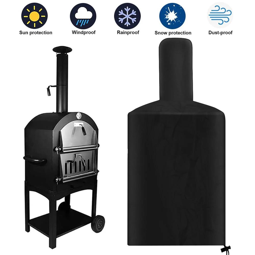 Juste de protection étanche pour four à pizza, grill Oxford, extérieur, 170x65x55 cm