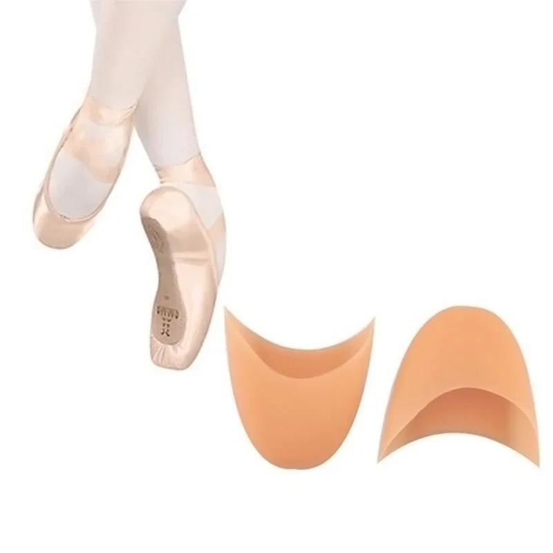 Coussinets de chaussures de danse professionnels pour femmes et filles, gel de silicone, pointe de b
