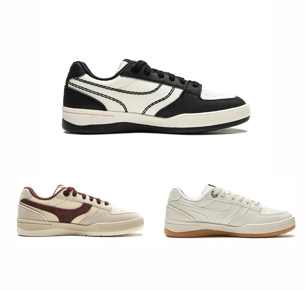 Chaussures de skateboard Li-Ning MEDALIST 92S pour femmes - Professionnelles et confortables à double coussin