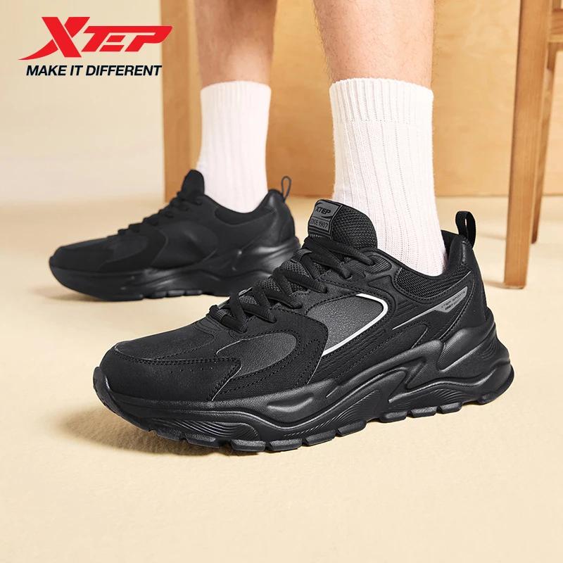 Xtep chaussures décontractées pour hommes 2025 hiver Style de rue coussin léger résistant à l'usure