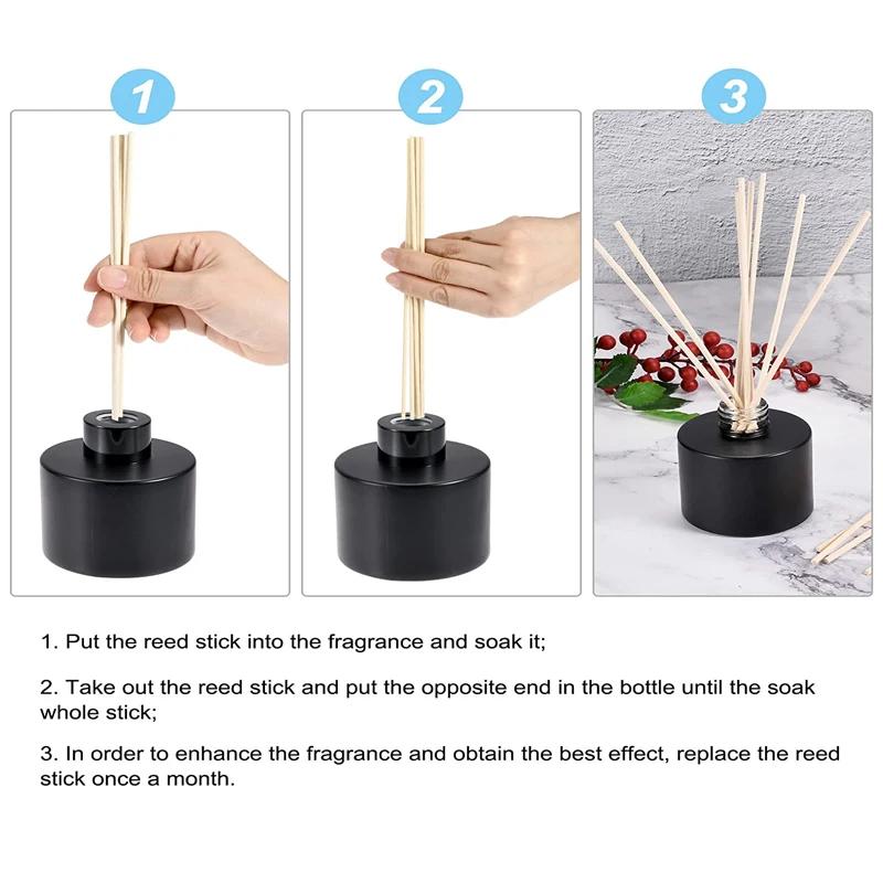 5-100 pièces 2-3.5mm Reed diffuseur bâton de remplacement bricolage à la main décor à la maison Extr