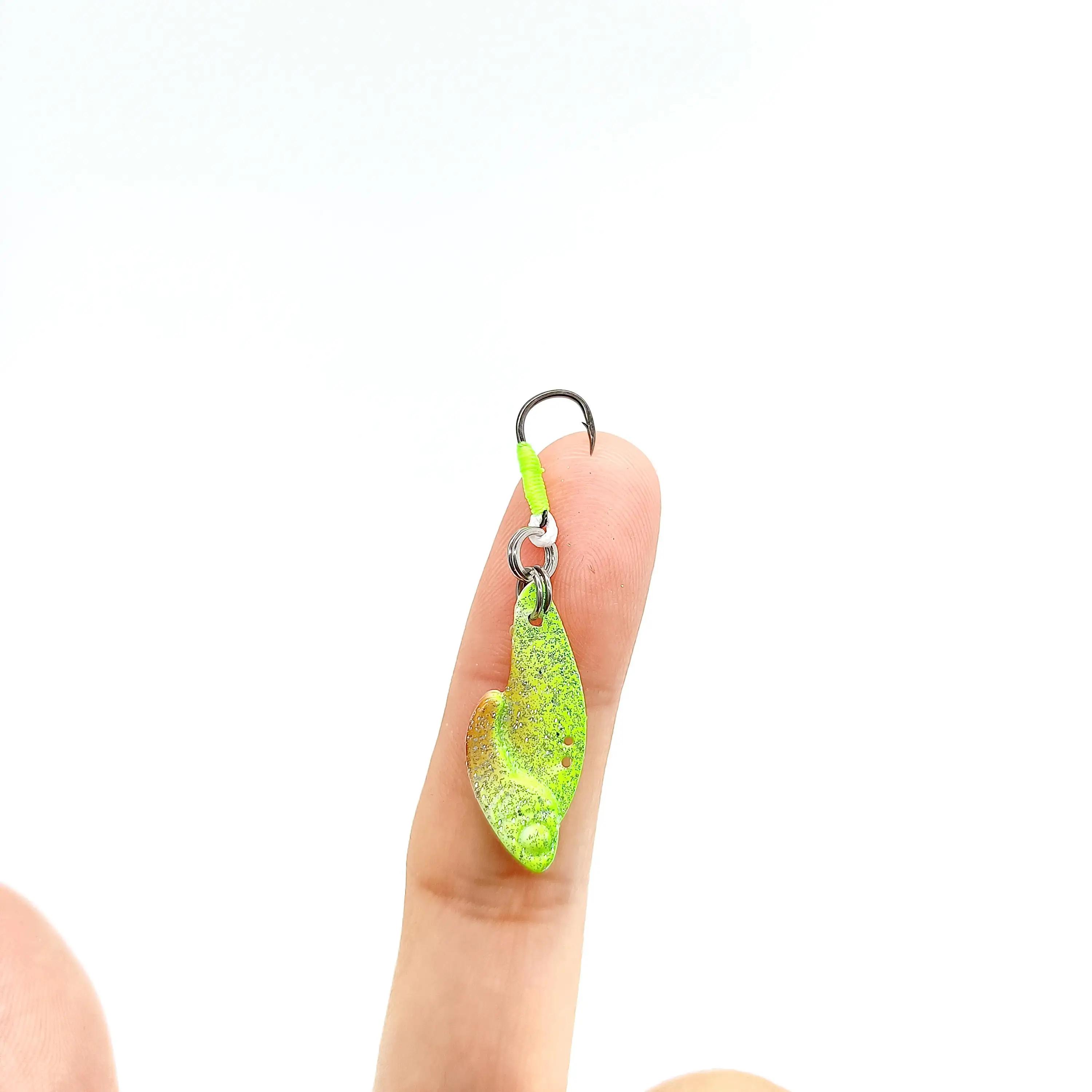 DUODUOYU 1 pièces nouveau Mini métal VIB leurres de pêche 3g/25mm Vibrations cuillère leurre basse a