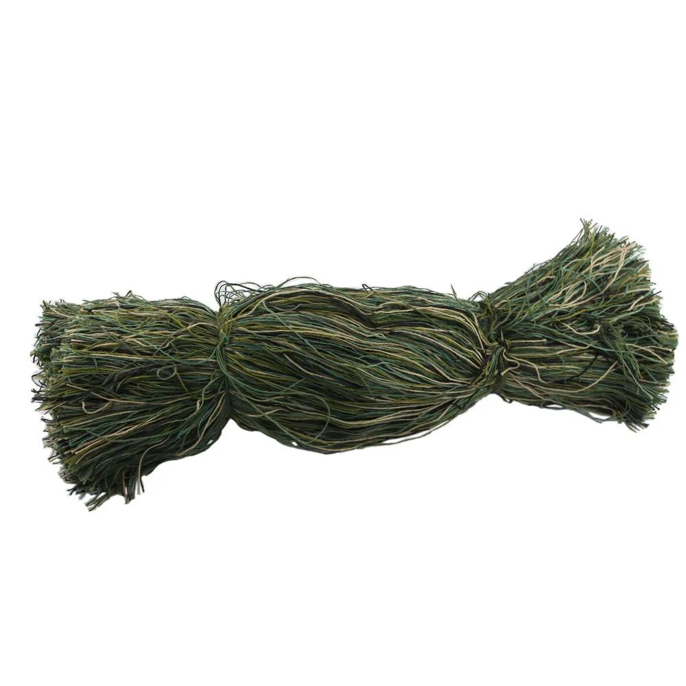 VULPO Camouflage fils de toile de jute bricolage chasse Camouflage costume Ghillie costume réparatio