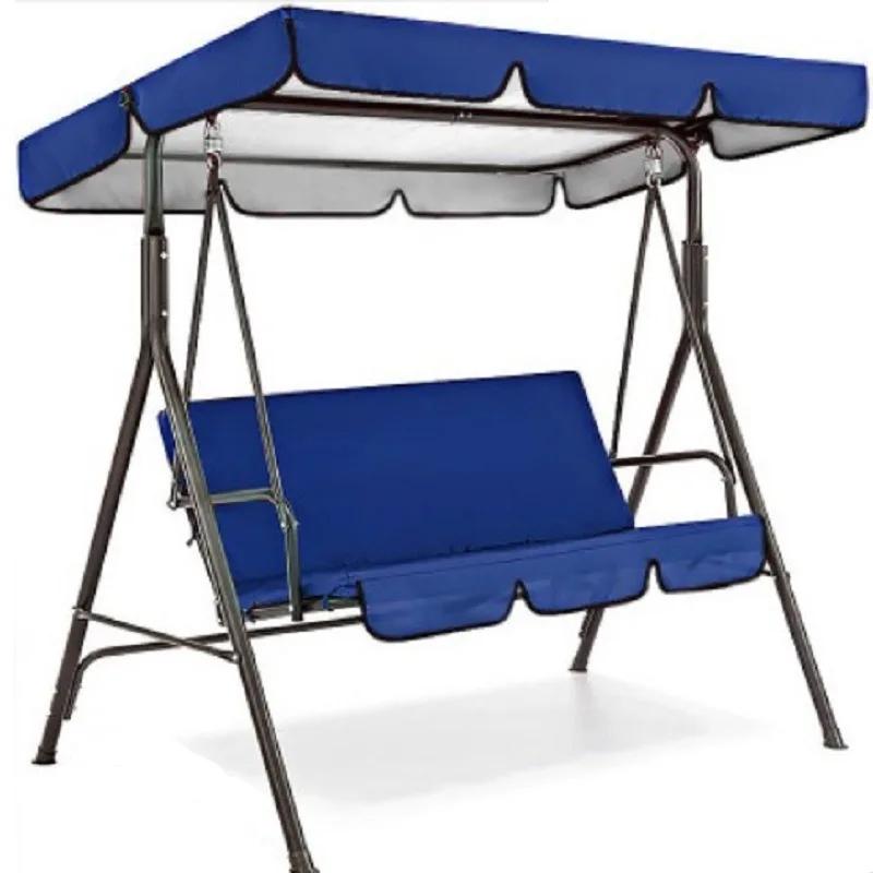 Juste de pluie plissée pour chaise pivotante de terrasse, housse anti-poussière pour parc extérieur,