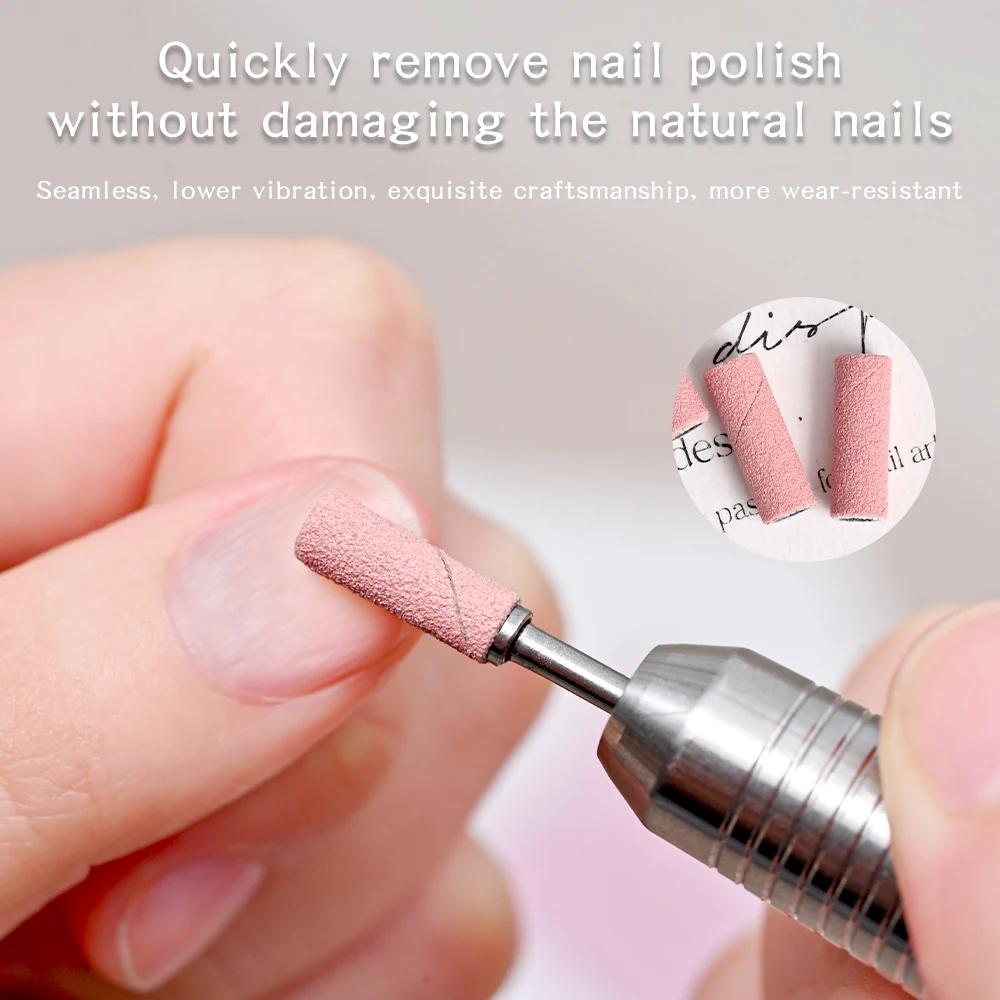 Bandes de ponçage des ongles sans couture améliorées, grain 180/240, anneaux de ponçage efficaces sa