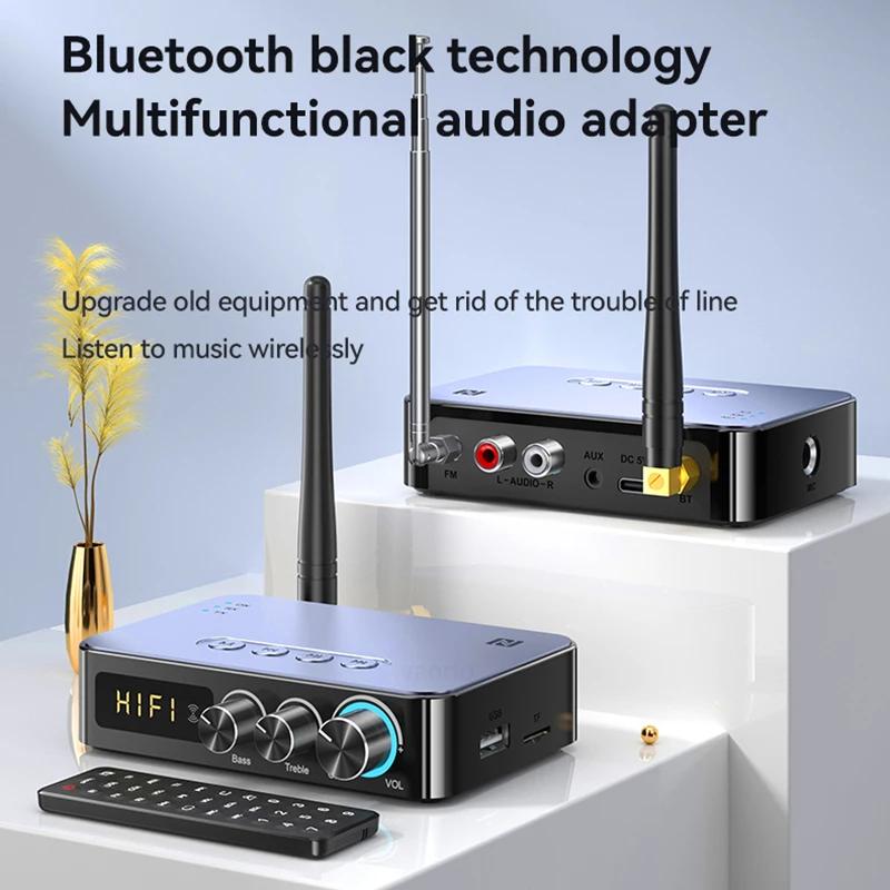 Récepteur et transmetteur Audio Bluetooth M9/M9Pro, adaptateur sans fil DSP, NFC/AUX/RCA/USB u-disk/