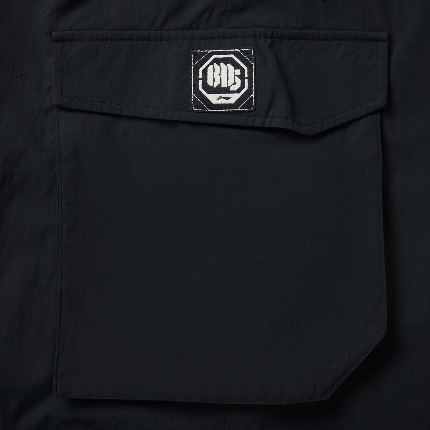 Li-ning pantalon BADFIVE pour hommes au frais sec coupe ample en Nylon Style de rue doublure respira