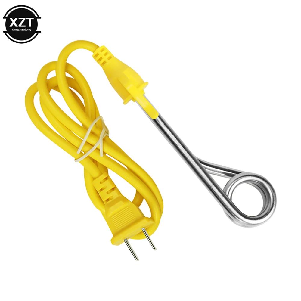 220V 600W Mini chauffe-eau électrique en acier inoxydable chauffage Portable dortoir tasse de voyage