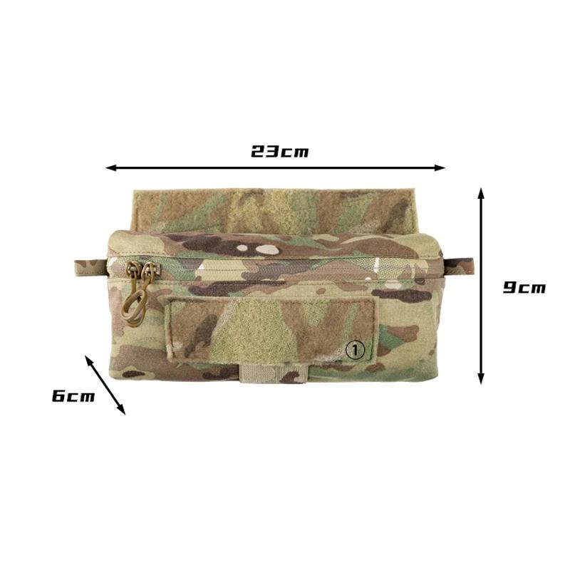 Dulconflicpowder-Poudres de chute de décharge multicam, Airsoft Chest Rig, Plaque élargie, Electrolu